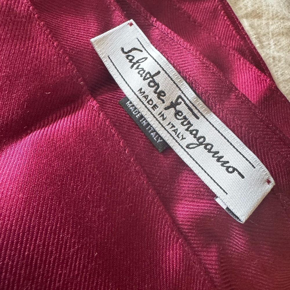 New Ferragamo silk scarf